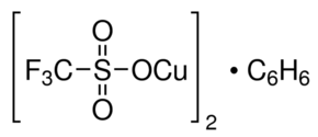 Copper (I) trifluoromethanesulfonate benzene complex Chemical Structure